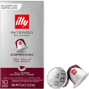 ILLY INTENSO 10 PCS (COMPATIBLES MACHINES NESPRESSO)