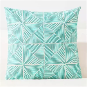 Housse de coussin collection blue love