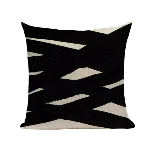 Housse de coussin black rock