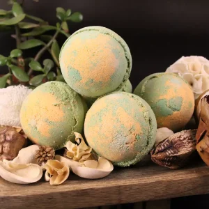 Bombe de Bain Mangue : Douceur XXL pour un Bain Parfumé