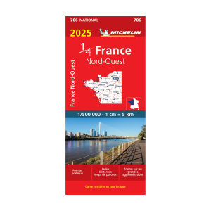 Carte nationale 706 France Nord-Ouest – Michelin