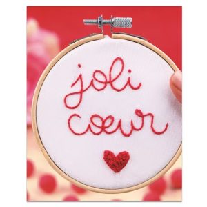 Kit DIY pour Broderie décorative – Joli Cœur