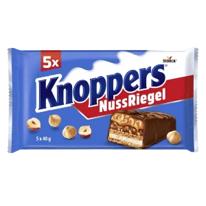 Knoppers NussRiegel 5 Barres 200g