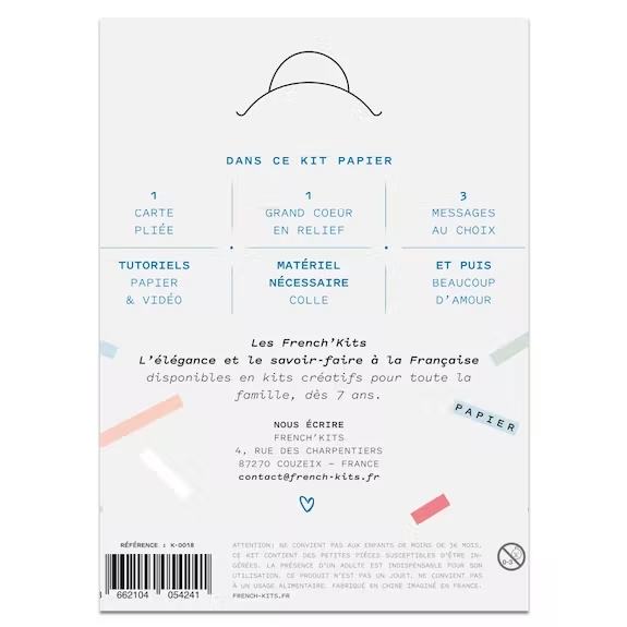 Kit pour fabriquer sa carte postale 3D – Image 3