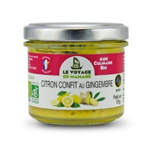 Citron confit au gingembre