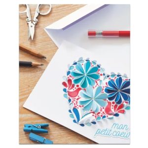 Kit pour fabriquer sa carte postale 3D