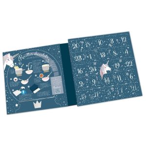 Calendrier de l’avent Licorne pour chocolat à remplir