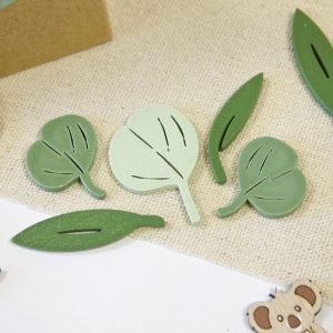 Confettis de table Eucalyptus