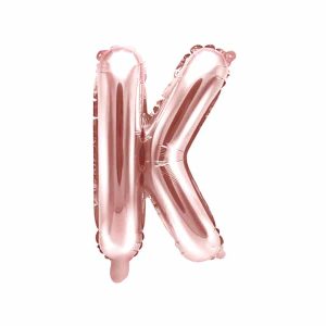 Ballon lettre K – Rose gold