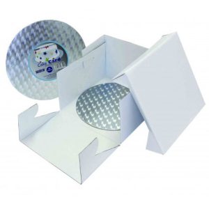 Boite +support rond “PME”(12mm) 20x20x15 cm