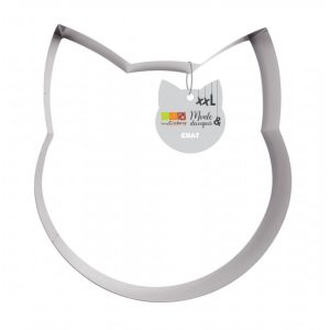 Moule découpoir XXL inox Chat